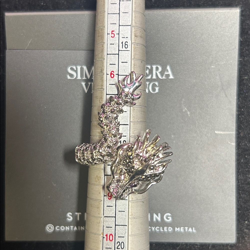 Simply Vera Vera Wang Silver Dragon Ring